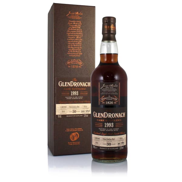 Glendronach 1993 30 Year Old, Single Cask #6753 700ml bottle - Scotch Whisky whisky
