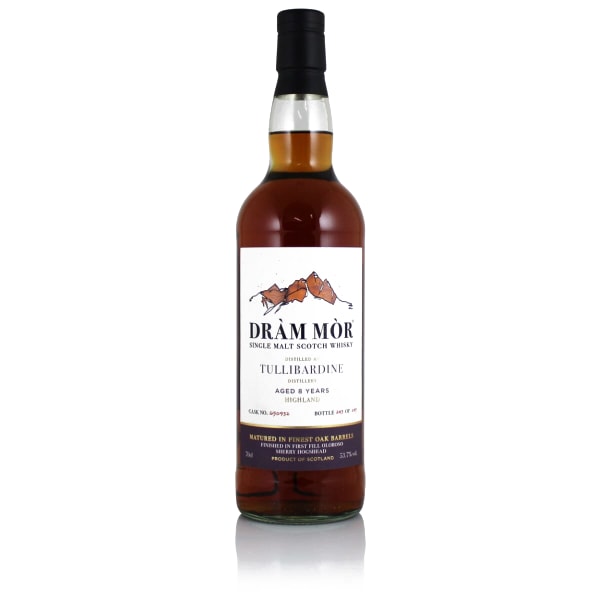 Tullibardine 2015 8 Year Old, Dram Mor Single Cask #650932 700ml bottle - Scotch Whisky whisky