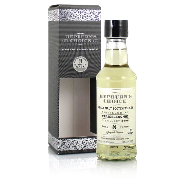 Craigellachie 2008 8 Year Old Hepburn's Choice 200ml bottle - Scotch Whisky whisky