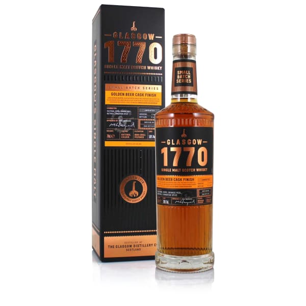 Glasgow 1770 Golden Beer Cask Finish Batch 02 700ml bottle - Scotch Whisky whisky