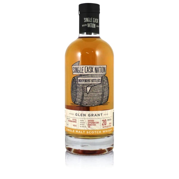 Glen Grant 2003 20 Year Old Cask #192741 Single Cask Nation 700ml bottle - Scotch Whisky whisky