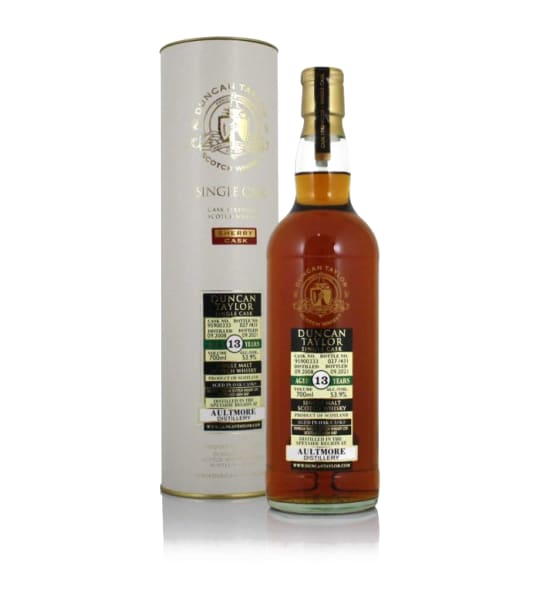 Aultmore 13 Year Old 2008 (cask 95900333) - Duncan Taylor 700ml bottle - Scotch Whisky whisky