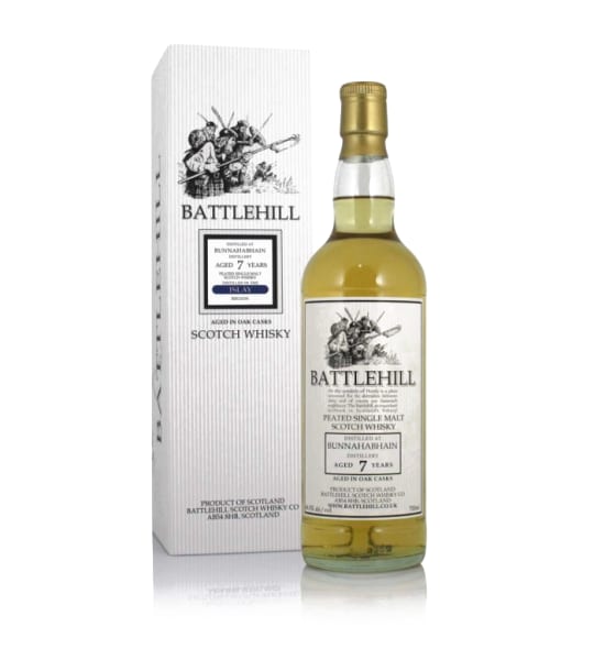 Bunnahabhain Staoisha 7 Year Old 2014 - Battlehill (Duncan Taylor) 700ml bottle - Scotch Whisky whisky