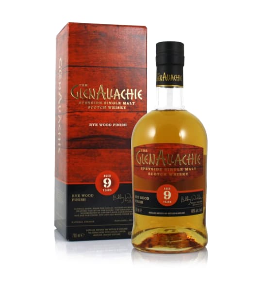 GlenAllachie 9 Year Old Rye Wood Finish 700ml bottle - Scotch Whisky whisky