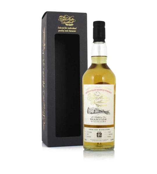 Deanston 12 Year Old 2008 (cask 180) - The Single Malts of Scotland 700ml bottle - Scotch Whisky whisky