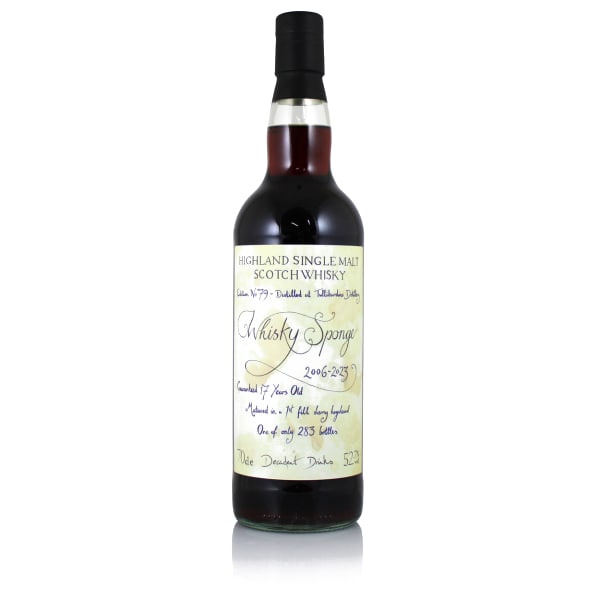 Tullibardine 2006 17 Year Old Whisky Sponge No.79 700ml bottle - Scotch Whisky whisky