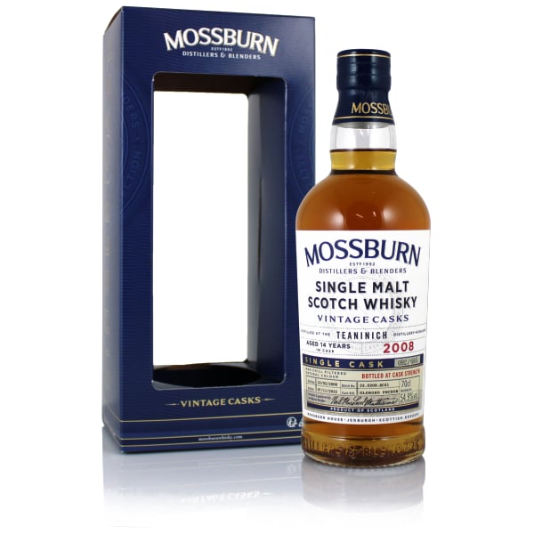 Teaninich 2008 14 Year Old, Mossburn Vintage Casks 700ml bottle - Scotch Whisky whisky