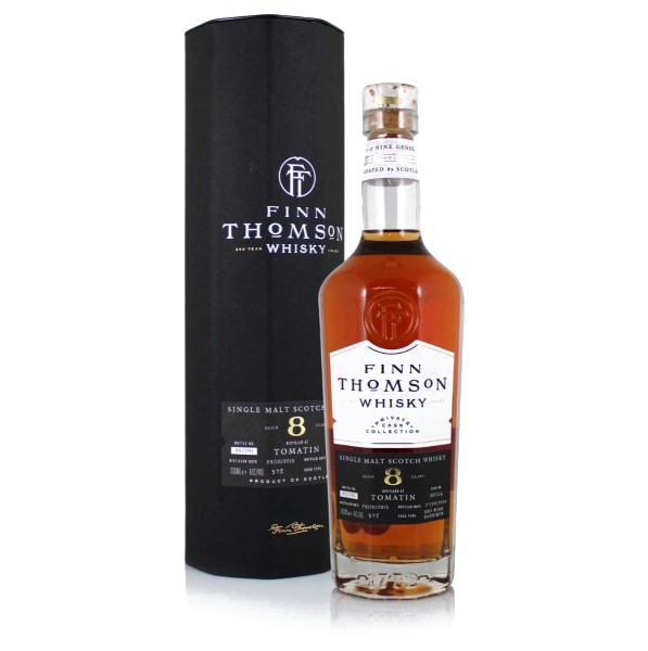 Tomatin 2015 8 Year Old Finn Thomson Cask #301116 700ml bottle - Scotch Whisky whisky