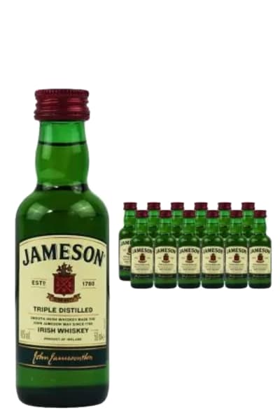 Jameson Irish Whiskey 12 x 5cl 700ml bottle - Irish Whiskey whisky