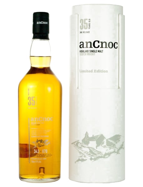 AnCnoc 35 Year Old - 2nd Release 700ml bottle - Scotch Whisky whisky