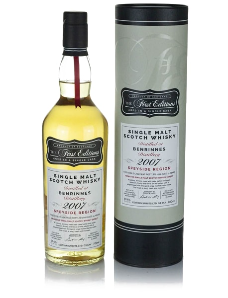 Benrinnes 15 Year Old 2007 (Cask 19596) - The First Editions (Hunter Laing) 700ml bottle - Scotch Whisky whisky