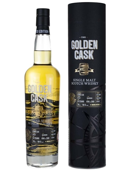 Caol Ila 14 Year Old 2007 (Cask CM287) - The Golden Cask (House of Macduff) 700ml bottle - Scotch Whisky whisky
