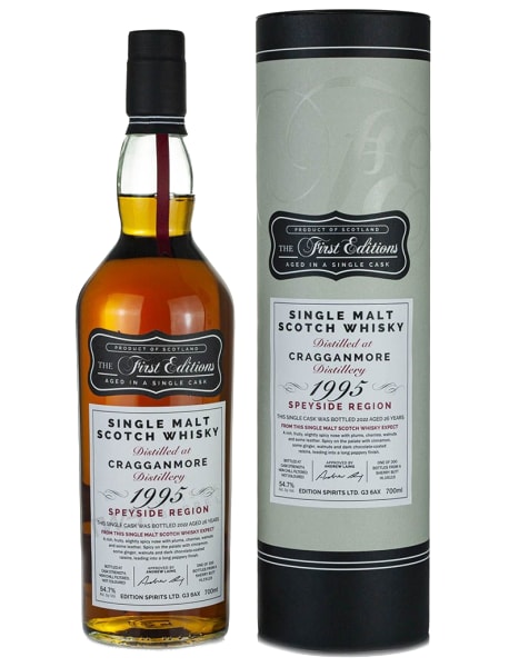 Cragganmore 26 Year Old 1995 (cask 19119) - The First Editions (Hunter Laing) 700ml bottle - Scotch Whisky whisky