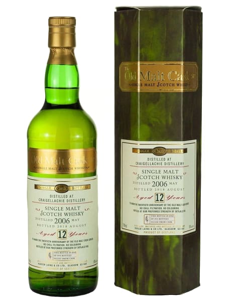 Craigellachie 12 Year Old 2006 (cask 17092) 20th Anniversary - Old Malt Cask (Hunter Laing) 700ml bottle - Scotch Whisky whisky