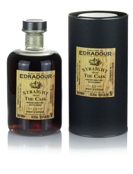 Edradour 10 Year Old 2012 (cask 280) - Straight from the Cask 700ml bottle - Scotch Whisky whisky