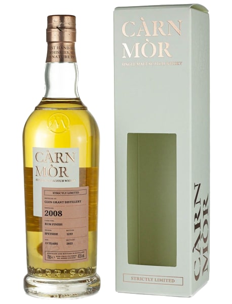 Glen Grant 13 Year Old 2008 (2022) - Strictly Limited (Càrn Mòr) 700ml bottle - Scotch Whisky whisky