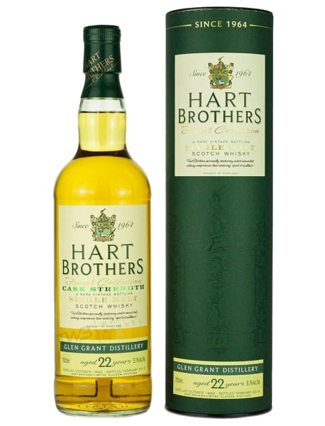 Glen Grant 22 Year Old 1992 - (Hart Brothers) 700ml bottle - Scotch Whisky whisky