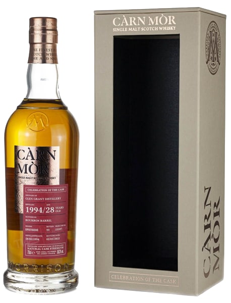 Glen Grant 28 Year Old 1994 (Cask 23397) - Celebration of the Cask (Càrn Mòr) 700ml bottle - Scotch Whisky whisky