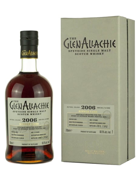 Glenallachie 13 Year Old 2006 (cask 6601) - Speyside Whisky Festival 2020 700ml bottle - Scotch Whisky whisky