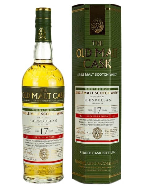 Glendullan 17 Year Old 2002 (cask #17168) - Old Malt Cask (Hunter Laing) 700ml bottle - Scotch Whisky whisky