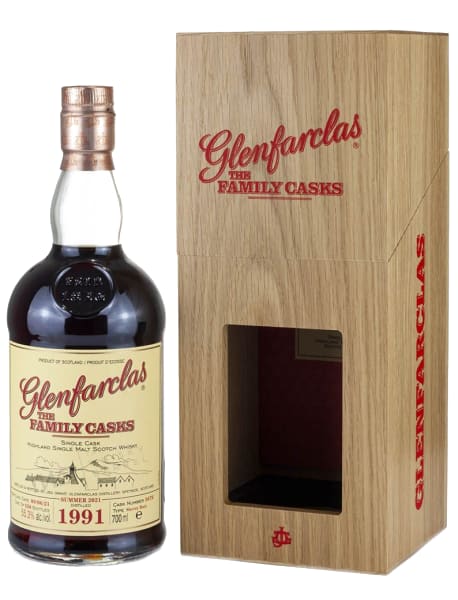 Glenfarclas 29 Year Old 1991 (cask 5676) Family Casks Release S21 700ml bottle - Scotch Whisky whisky