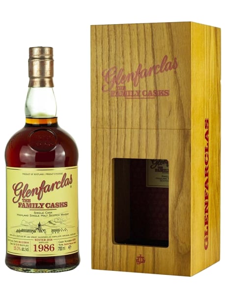 Glenfarclas 32 Year Old 1986 (cask 4335) Family Casks Release W18 700ml bottle - Scotch Whisky whisky