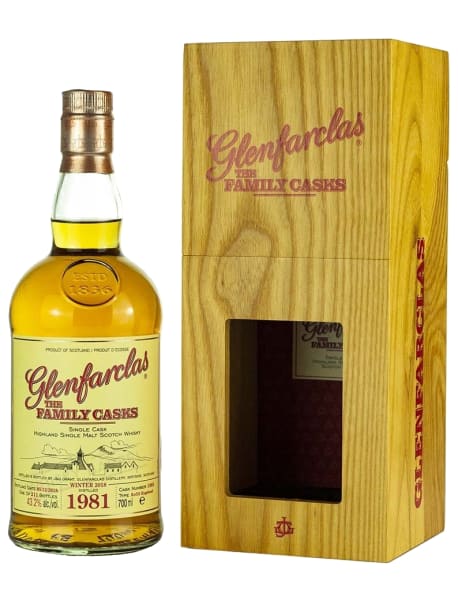 Glenfarclas 37 Year Old 1981 (cask 1085) Family Casks Release W18 700ml bottle - Scotch Whisky whisky