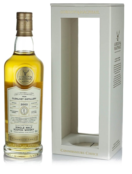Glenlivet 17 Year Old 2003 (Cask 800356, 800358) - Connoisseurs Choice (Gordon and MacPhail) 700ml bottle - Scotch Whisky whisky