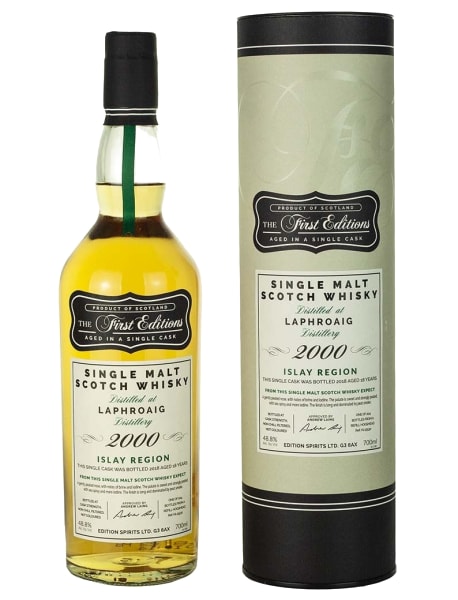 Laphroaig 18 Year Old 2000 (Cask 15530) - The First Editions (Hunter Laing) 700ml bottle - Scotch Whisky whisky