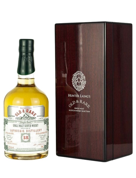 Laphroaig 18 Year Old 2000 - Old & Rare (Hunter Laing) 700ml bottle - Scotch Whisky whisky