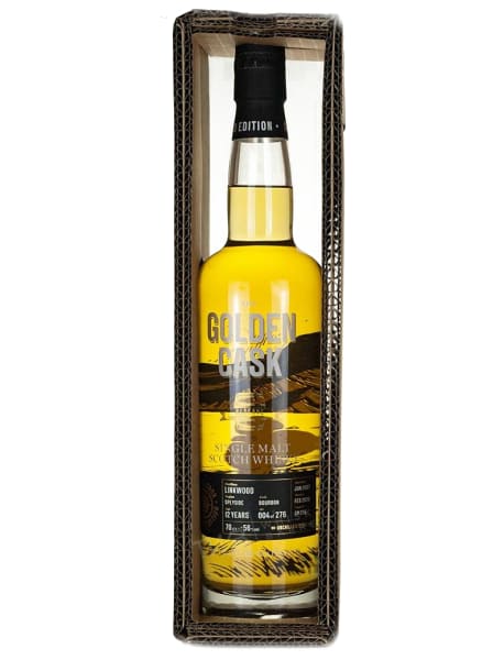 Linkwood 12 Year Old 2007 (cask CM256) - The Golden Cask (House of Macduff) 700ml bottle - Scotch Whisky whisky