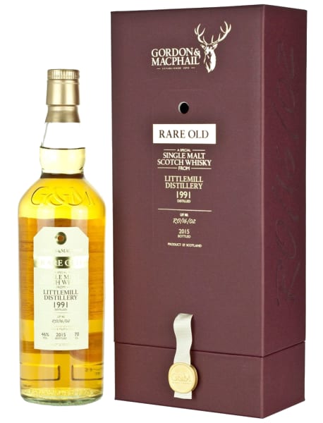 Littlemill 1991 (cask RO/16/02) - Rare Old (Gordon & MacPhail) 700ml bottle - Scotch Whisky whisky