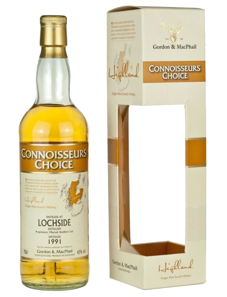 Lochside 1991 (Bottled 2008) - Connoisseurs Choice (Gordon and MacPhail) 700ml bottle - Scotch Whisky whisky
