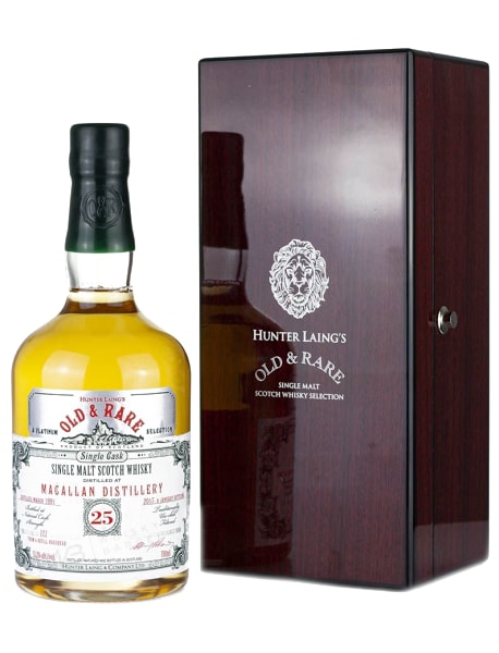 Macallan 25 Year Old 1991 - Old & Rare (Hunter Laing) 700ml bottle - Scotch Whisky whisky