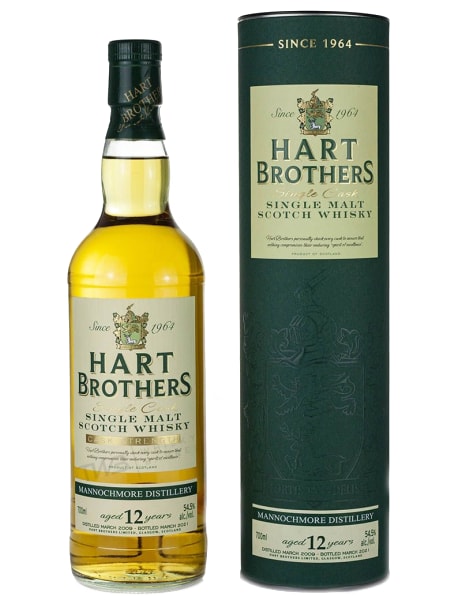 Mannochmore 12 Year Old 2009 (Hart Brothers) 700ml bottle - Scotch Whisky whisky