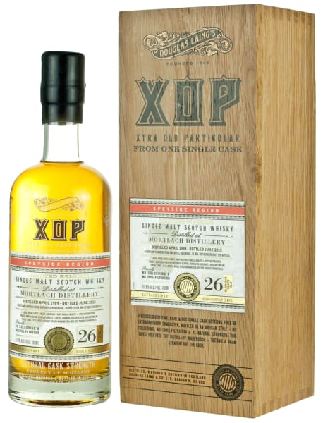 Mortlach 26 Year Old 1989 (cask 10774) - Xtra Old Particular (Douglas Laing) 700ml bottle - Scotch Whisky whisky