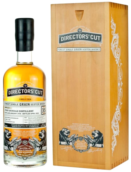 Port Dundas 35 Year Old 1978 (cask 9729) - Director's Cut 700ml bottle - Scotch Whisky whisky