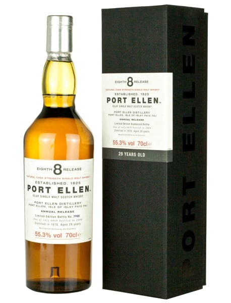 Port Ellen 29 Year Old - 8th Annual Release 700ml bottle - Scotch Whisky whisky