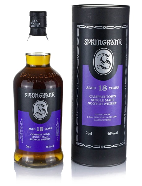 Springbank 18 Year Old (2021) 700ml bottle - Scotch Whisky whisky