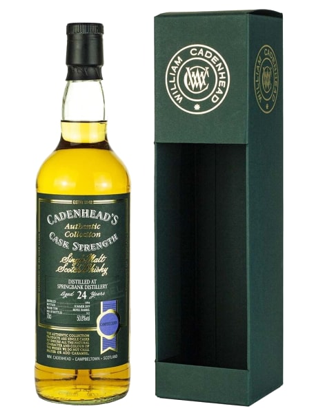 Springbank 24 Year Old 1994 Cask Strength (Cadenhead's) 700ml bottle - Scotch Whisky whisky