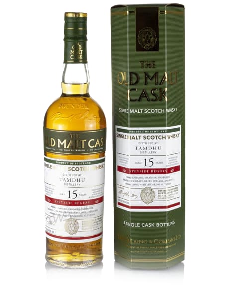 Tamdhu 15 Year Old 2007 (Cask 19723) - Old Malt Cask (Hunter Laing) 700ml bottle - Scotch Whisky whisky