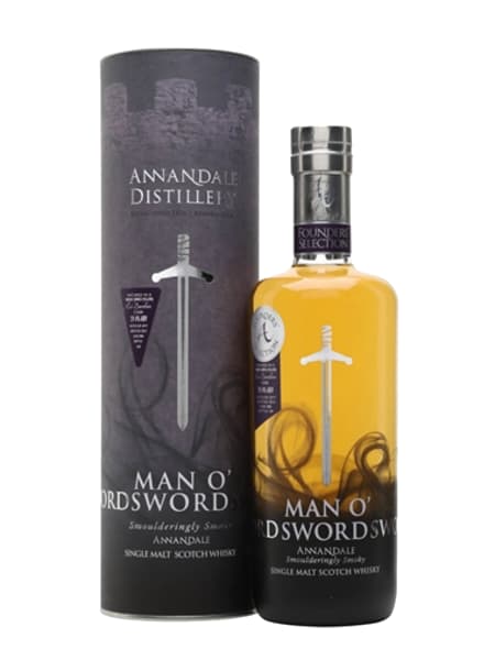 Annandale 2017 Ex-Bourbon Cask 886 Man O' Swords 700ml bottle - Scotch Whisky whisky