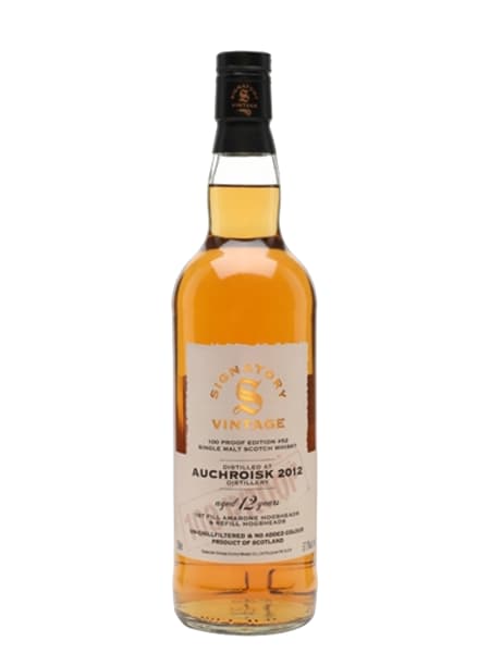 Auchroisk 2012 12 Year Old 100 Proof Edition #52 Signatory 700ml bottle - Scotch Whisky whisky
