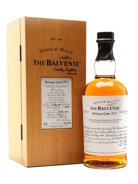 Balvenie 1972 33 Year Old Cask 14832 700ml bottle - Scotch Whisky whisky
