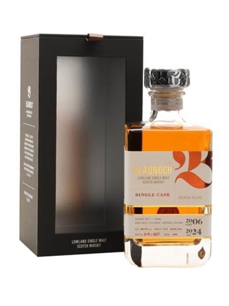 Bladnoch 2006 17 Year Old Sherry Cask #445 700ml bottle - Scotch Whisky whisky