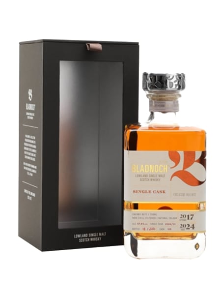 Bladnoch 2017 6 Year Old Sherry Cask #125 700ml bottle - Scotch Whisky whisky