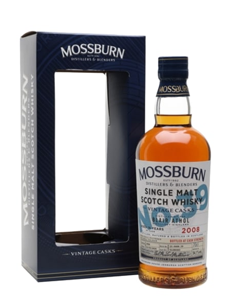 Blair Athol 2008 16 Year Old Oloroso Sherry Mossburn 700ml bottle - Scotch Whisky whisky