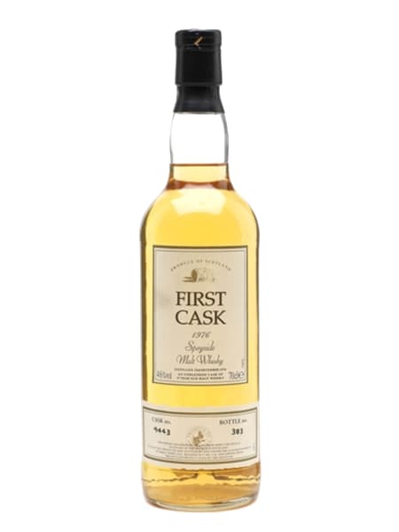 BenRiach 1976 27 Year Old Cask #9443 First Cask 700ml bottle - Scotch Whisky whisky