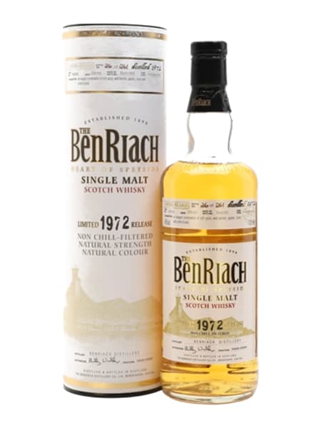 BenRiach 1972 33 Year Old Cask #4043 700ml bottle - Scotch Whisky whisky