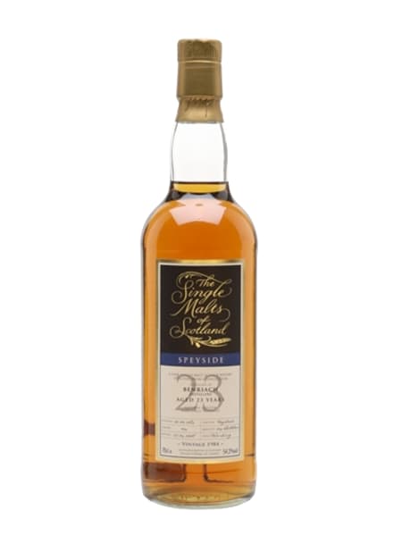 BenRiach 1984 23 Year Old Single Malts of Scotland 700ml bottle - Scotch Whisky whisky